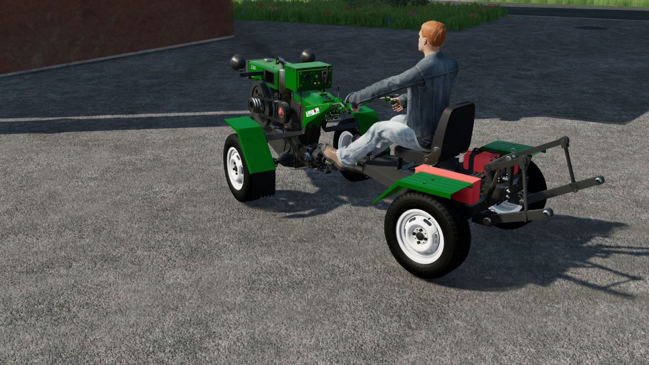 Мікро трактор Zubr для Farming Simulator 22