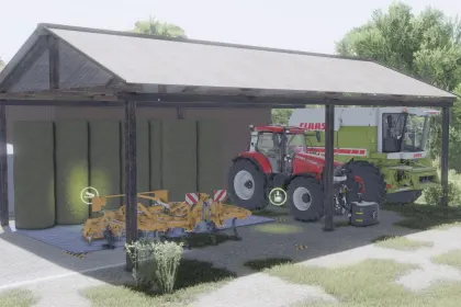 Shed for Storing Machines for Farming Simulator 25