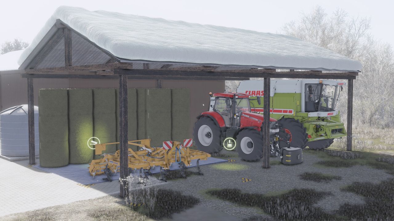 Shed for Storing Machines for Farming Simulator 25