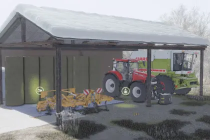Shed for Storing Machines for Farming Simulator 25 — 3