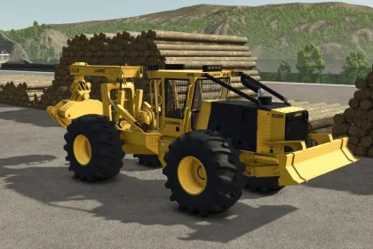 Лісозаготівельний трактор Lizard 632H для Farming Simulator 25