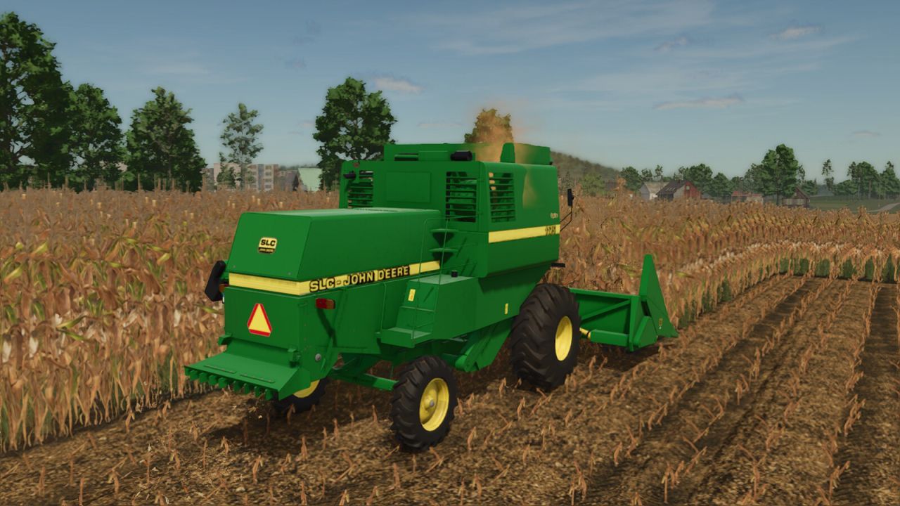 Harvester John Deere 1175 SLC for Farming Simulator 25