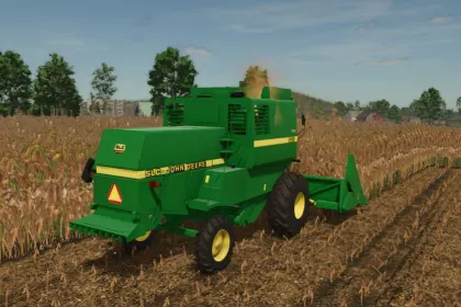 Harvester John Deere 1175 SLC for Farming Simulator 25 — 3