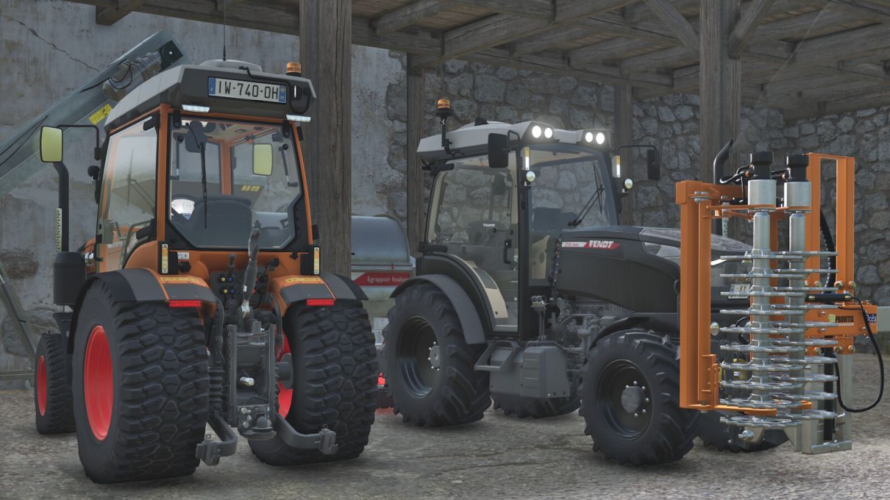 Tractor Fendt 200 Palatina Vario for Farming Simulator 25