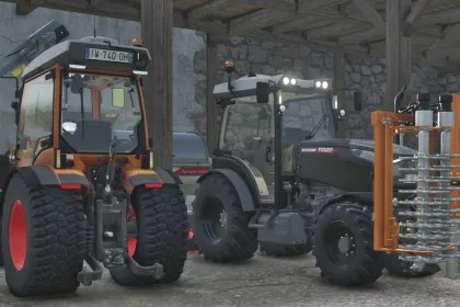 Tractor Fendt 200 Palatina Vario for Farming Simulator 25 — 2
