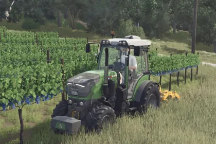 Tractor Fendt 200 Palatina Vario for Farming Simulator 25 — 3