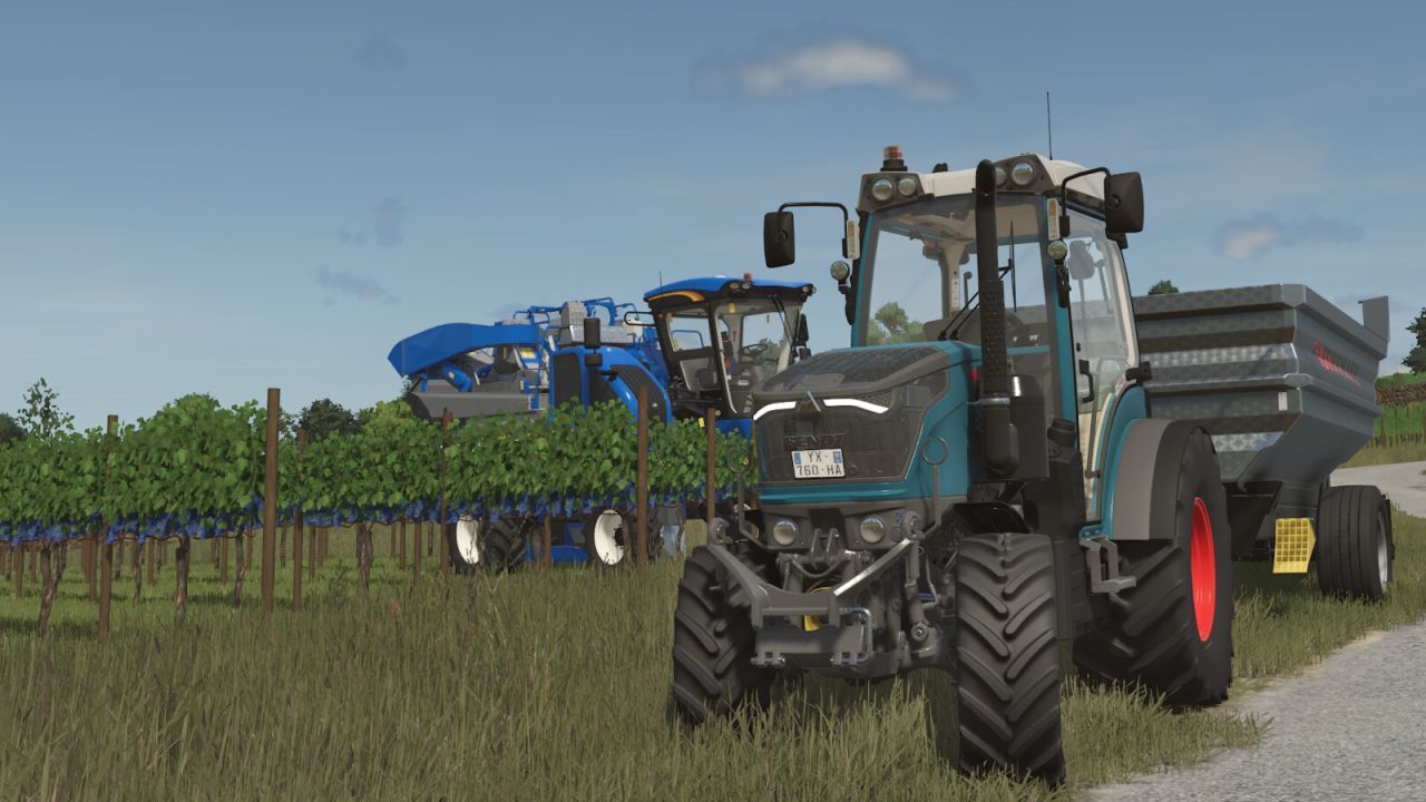 Tractor Fendt 200 Palatina Vario for Farming Simulator 25