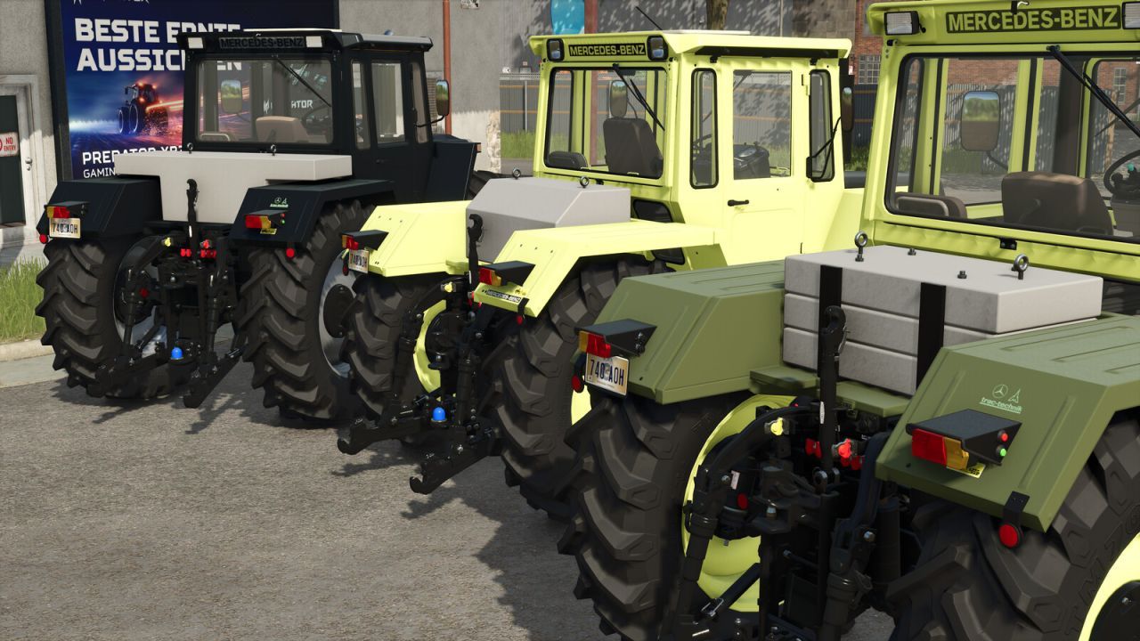 Weight Pack MB-Trac for Farming Simulator 25