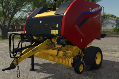 Efektywny Zbieracz Prasy New Holland ProBelt 165 US/EU do Farming Simulator 25