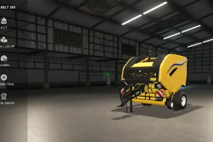Ефективний Прес-підбирач New Holland ProBelt 165 US/EU для Farming Simulator 25