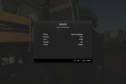 Розширене обслуговування техніки для Farming Simulator 25