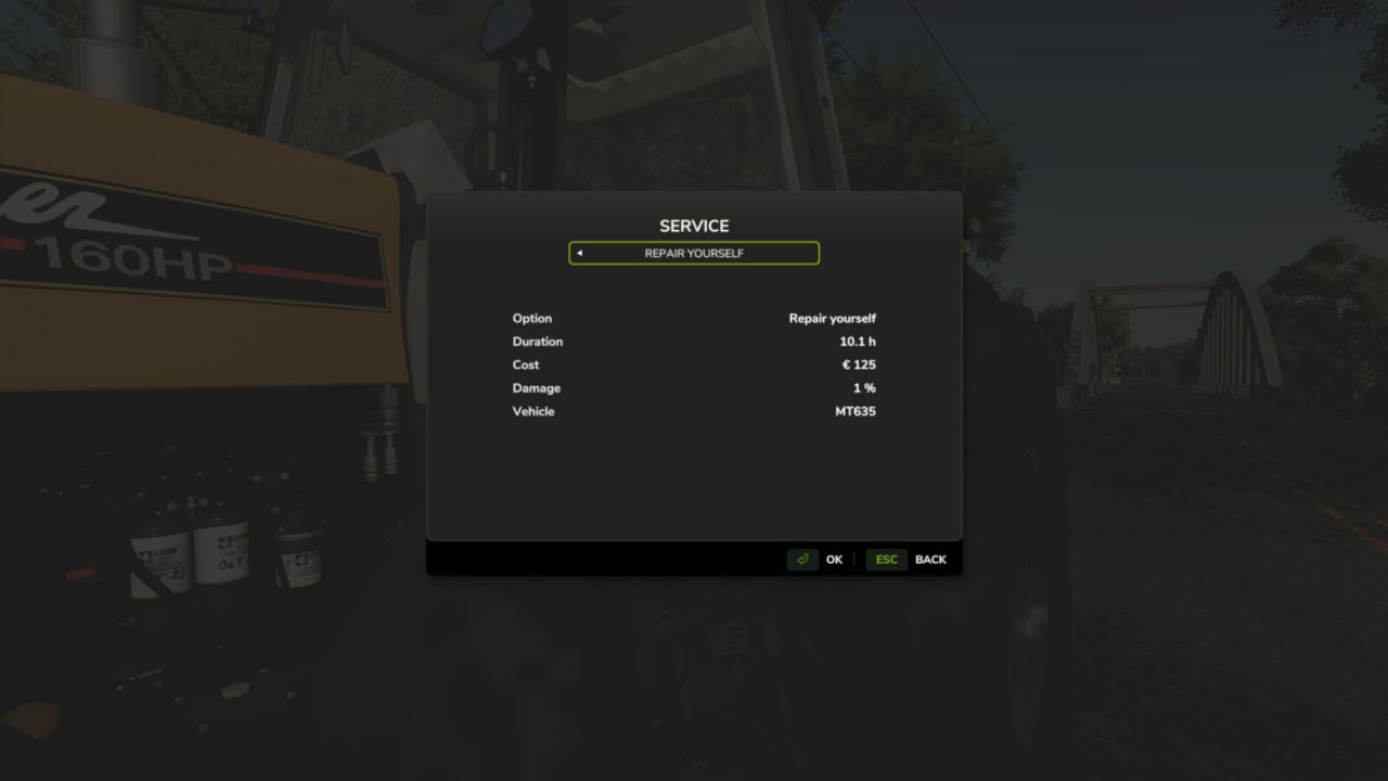 Розширене обслуговування техніки для Farming Simulator 25