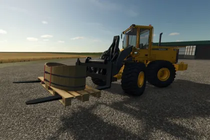Loader Forks Longer and Wider for Farming Simulator 25