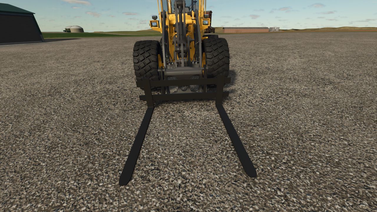 Loader Forks Longer and Wider for Farming Simulator 25