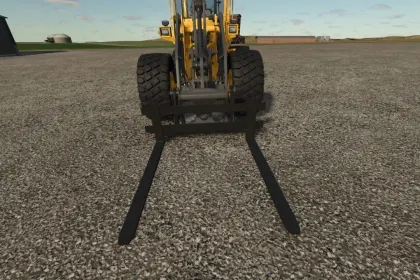 Loader Forks Longer and Wider for Farming Simulator 25 — 2