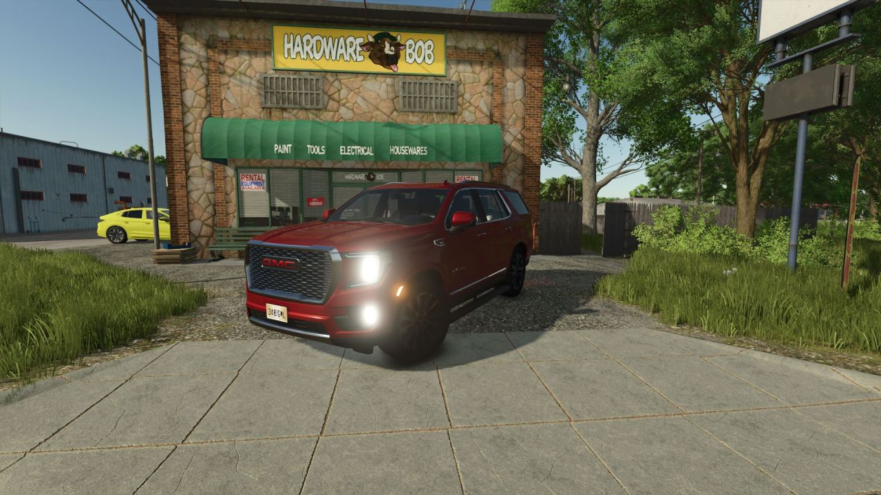 Автомобіль GMC Yukon Denali 2023 для Farming Simulator 25