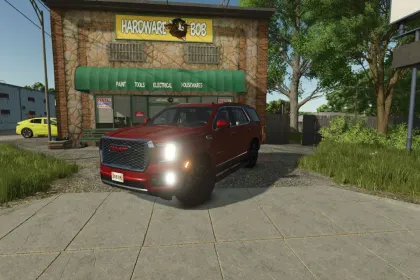 Автомобіль GMC Yukon Denali 2023 для Farming Simulator 25 — 3