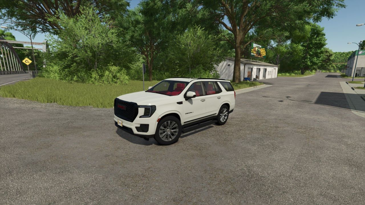 Автомобіль GMC Yukon Denali 2023 для Farming Simulator 25
