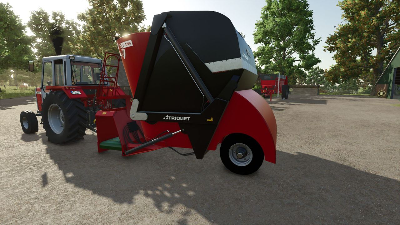 Feed Mixer Trioliet Triomix S1 1200 for Farming Simulator 25
