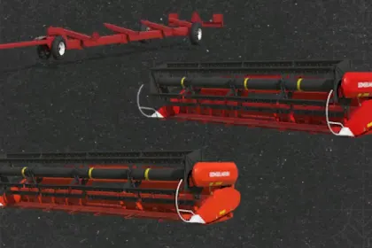 Pack of Cutting Headers for Palesse GS-12Pro "Peresvet" for Farming Simulator 25