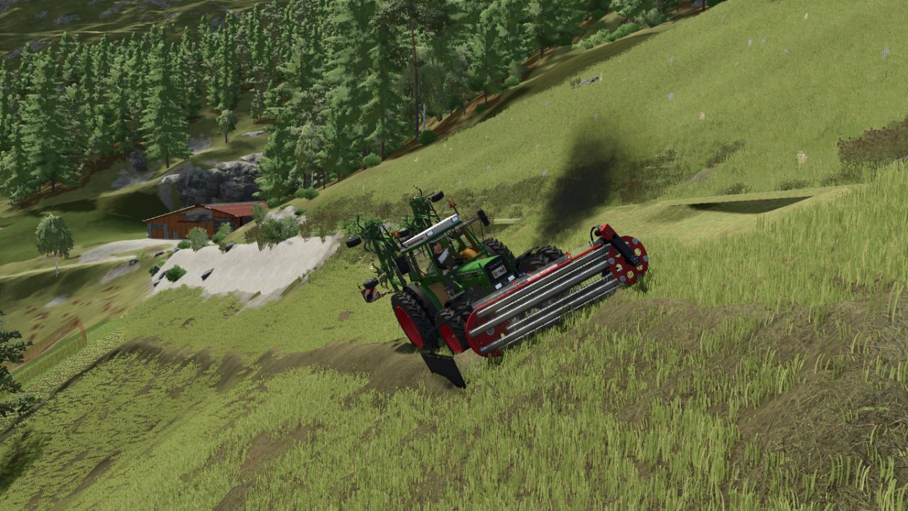 Efektywny Pak Glebów BBU Rake Pack (300FECO 3m i 550F 55m) do Farming Simulator 25