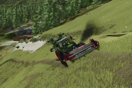 Ефективний Пак Граблів BBU Rake Pack (300FECO 3м та 550F 5.5м) для Farming Simulator 25 — 1