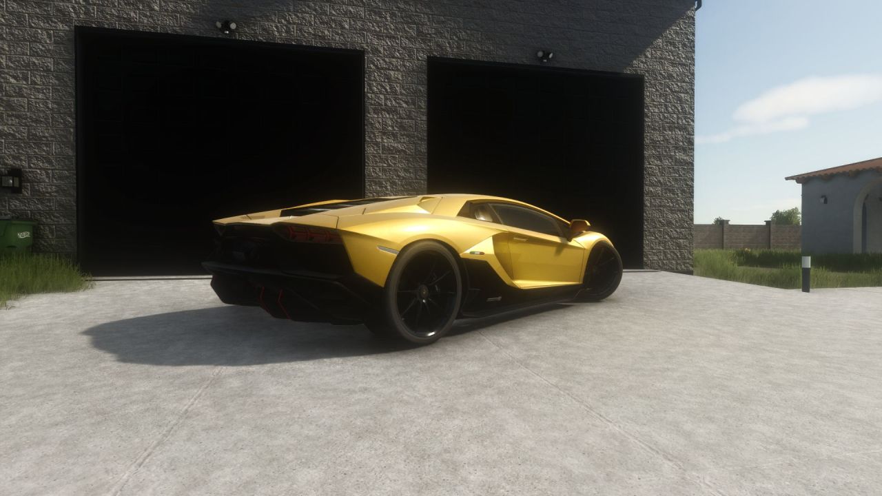 Автомобіль Lamborghini Aventador 2022 для Farming Simulator 25