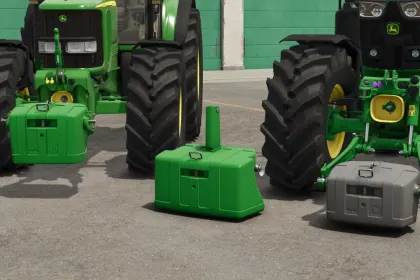 John Deere Weight Pack for Farming Simulator 25