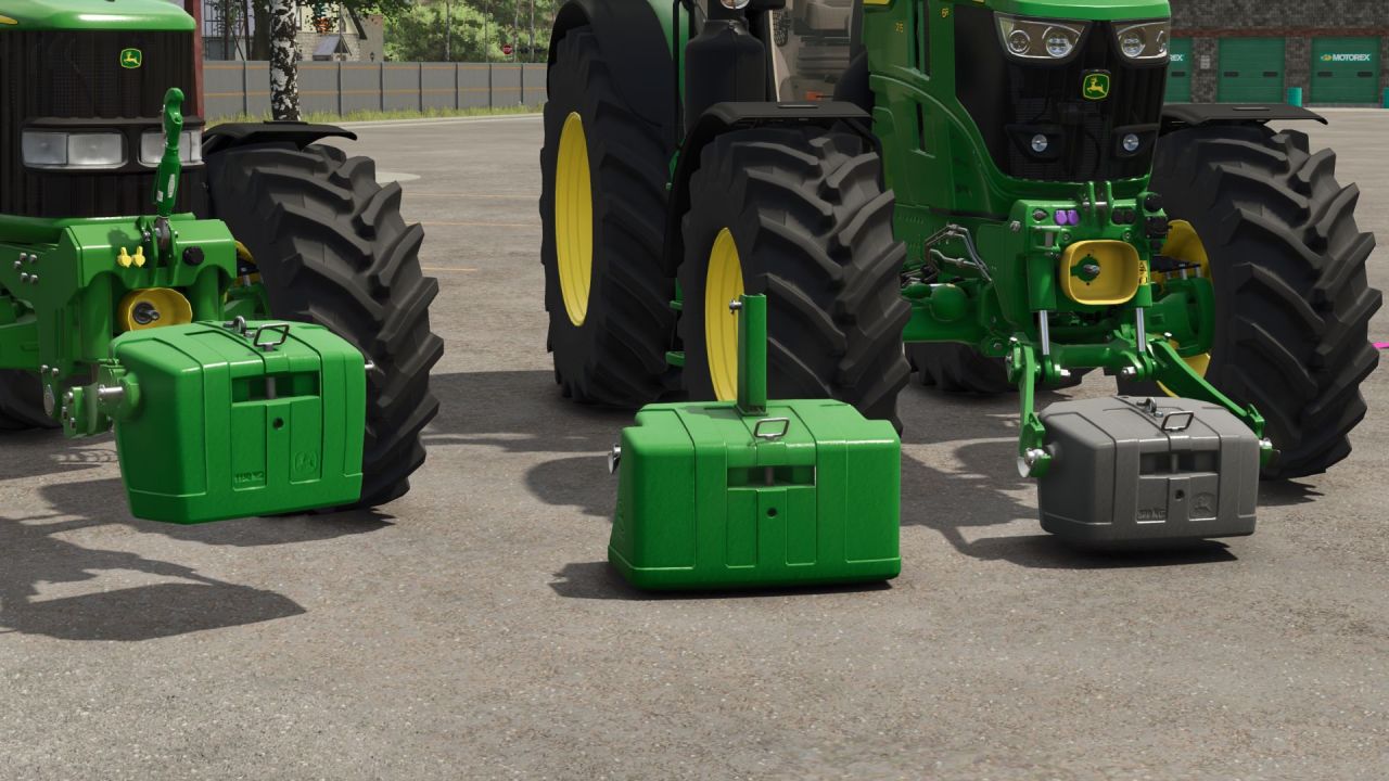 Ваги John Deere Pack для Farming Simulator 25
