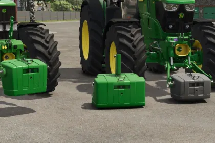 Ваги John Deere Pack для Farming Simulator 25 — 2