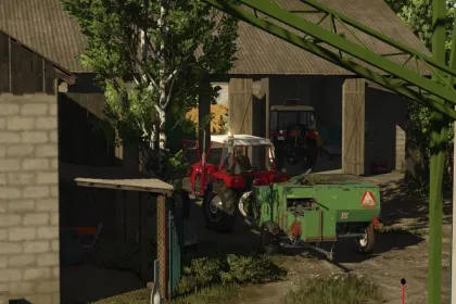 Трактор IMT 539 для Farming Simulator 25 — 3
