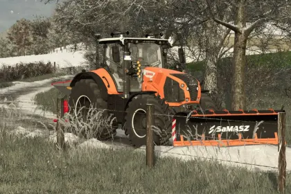 Трактор Claas Axion 870-800 Grey Edition для Farming Simulator 25 — 2