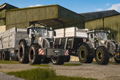 Трактор Claas Axion 870-800 Grey Edition для Farming Simulator 25 — 3