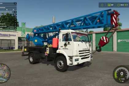 Car KAMAZ Klintsy 4x2 for Farming Simulator 25