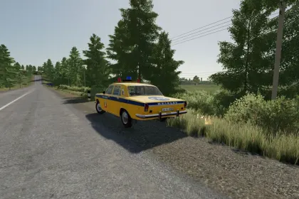 Автомобіль GAZ-24 GAI для Farming Simulator 22 — 2