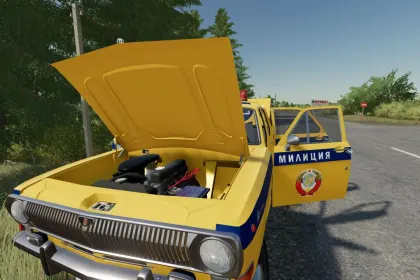 Автомобіль GAZ-24 GAI для Farming Simulator 22 — 3