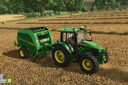 Трактор John Deere 6M Series для Farming Simulator 25 — 2