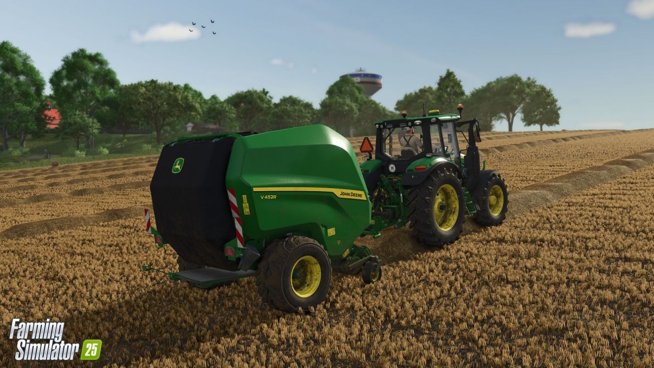 Трактор John Deere 6M Series для Farming Simulator 25