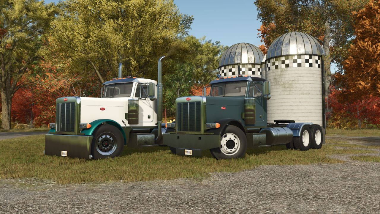 Вантажівка Peterbilt 379 для Farming Simulator 25