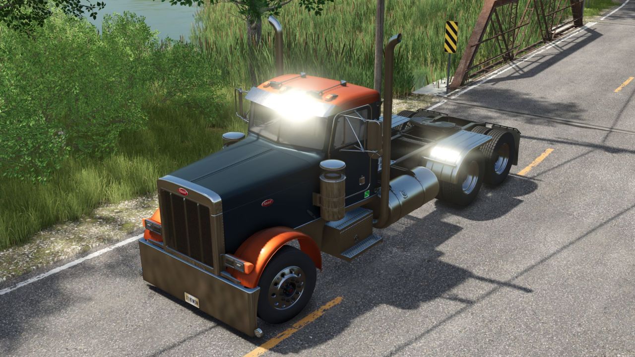 Вантажівка Peterbilt 379 для Farming Simulator 25