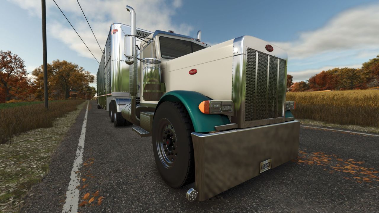 Вантажівка Peterbilt 379 для Farming Simulator 25