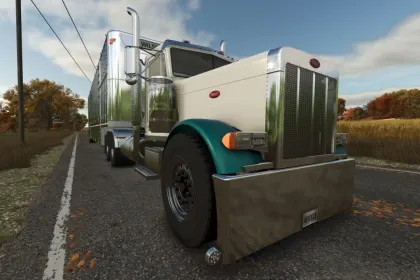 Вантажівка Peterbilt 379 для Farming Simulator 25 — 4