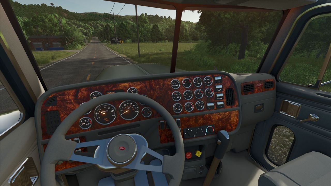 Вантажівка Peterbilt 379 для Farming Simulator 25