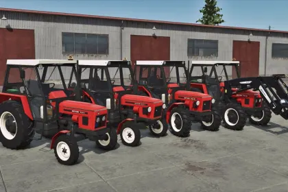 Traktor Zetor UR-I Pack 1980–1984 für Farming Simulator 25