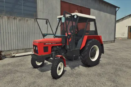 Traktor Zetor UR-I Pack 1980–1984 für Farming Simulator 25 — 3