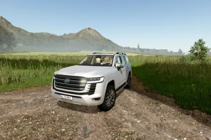 Samochód Toyota Land Cruiser 300 2022 do Farming Simulator 25