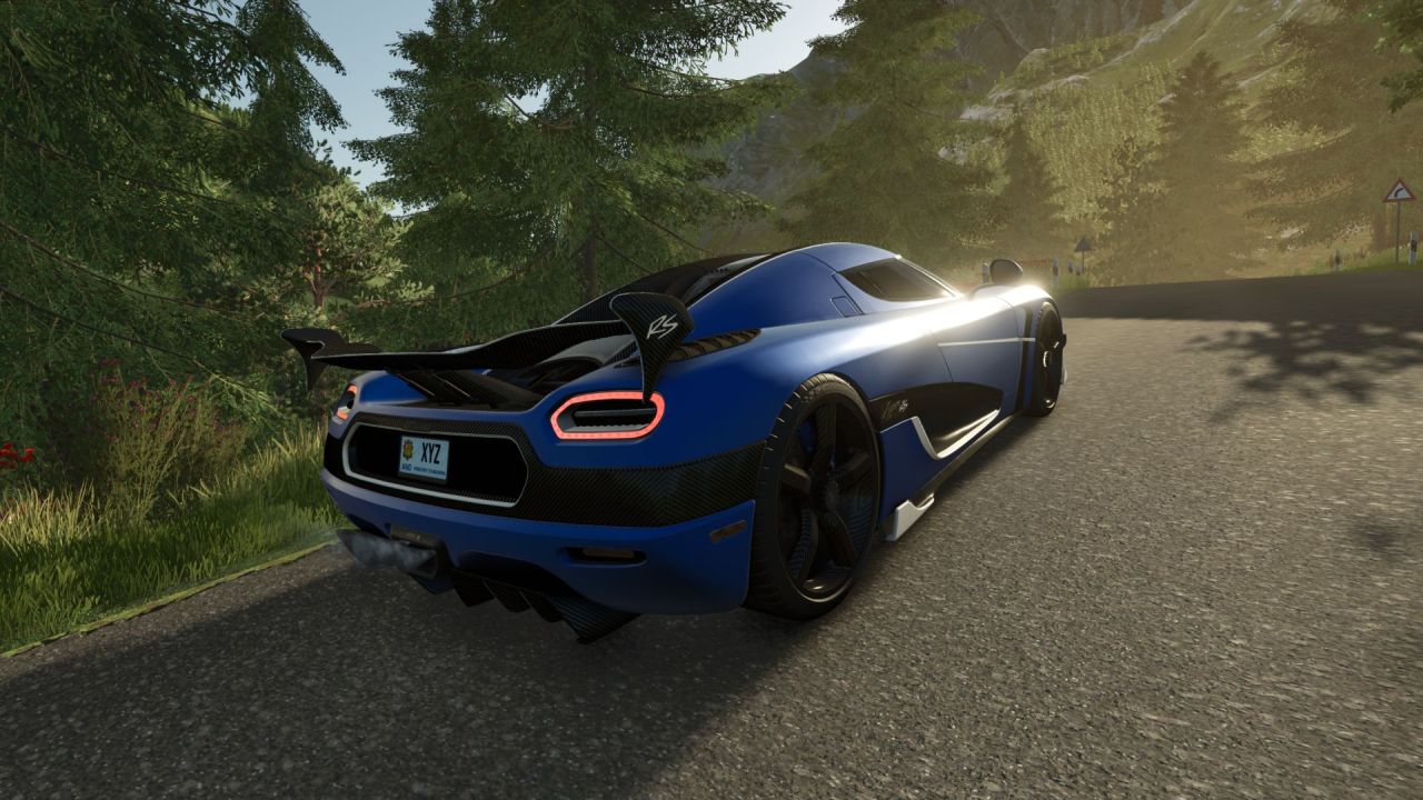 Legendarny Supercar 2018 Koenigsegg Agera RS — Prędkość 447 km/h w Farming Simulator 25