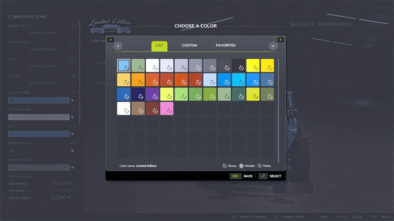 Kompaktlader NH L318 Limited Edition für Farming Simulator 25