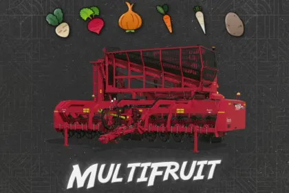 Mähdrescher AMITYTECH HRV12R für Farming Simulator 25