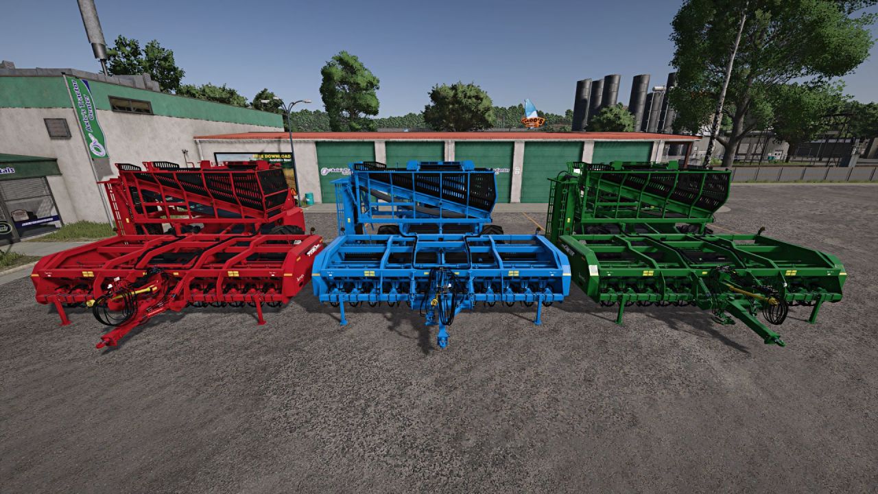 Комбайн AMITYTECH HRV12R для Farming Simulator 25